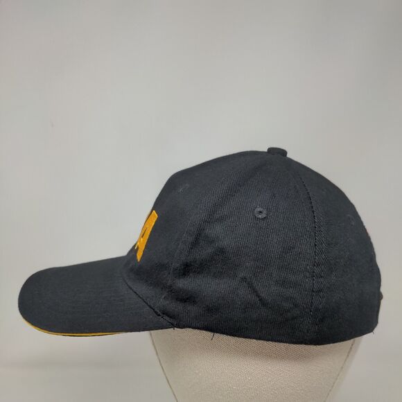 NRA Strapback Hat Black OSFA Adjustable Embroidered Patriotic 6 Panel - Picture 3 of 7